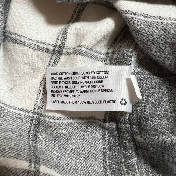 Universal Thread Plaid Flannel Relaxed Fit Button Up Shirt Size XL Cozy Hipster - Picture 5 of 8